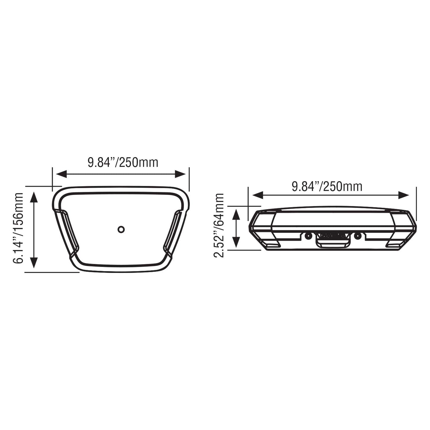 VISION X LED LJÓSABAR AEROTECH 81W GLÆR/GULUR