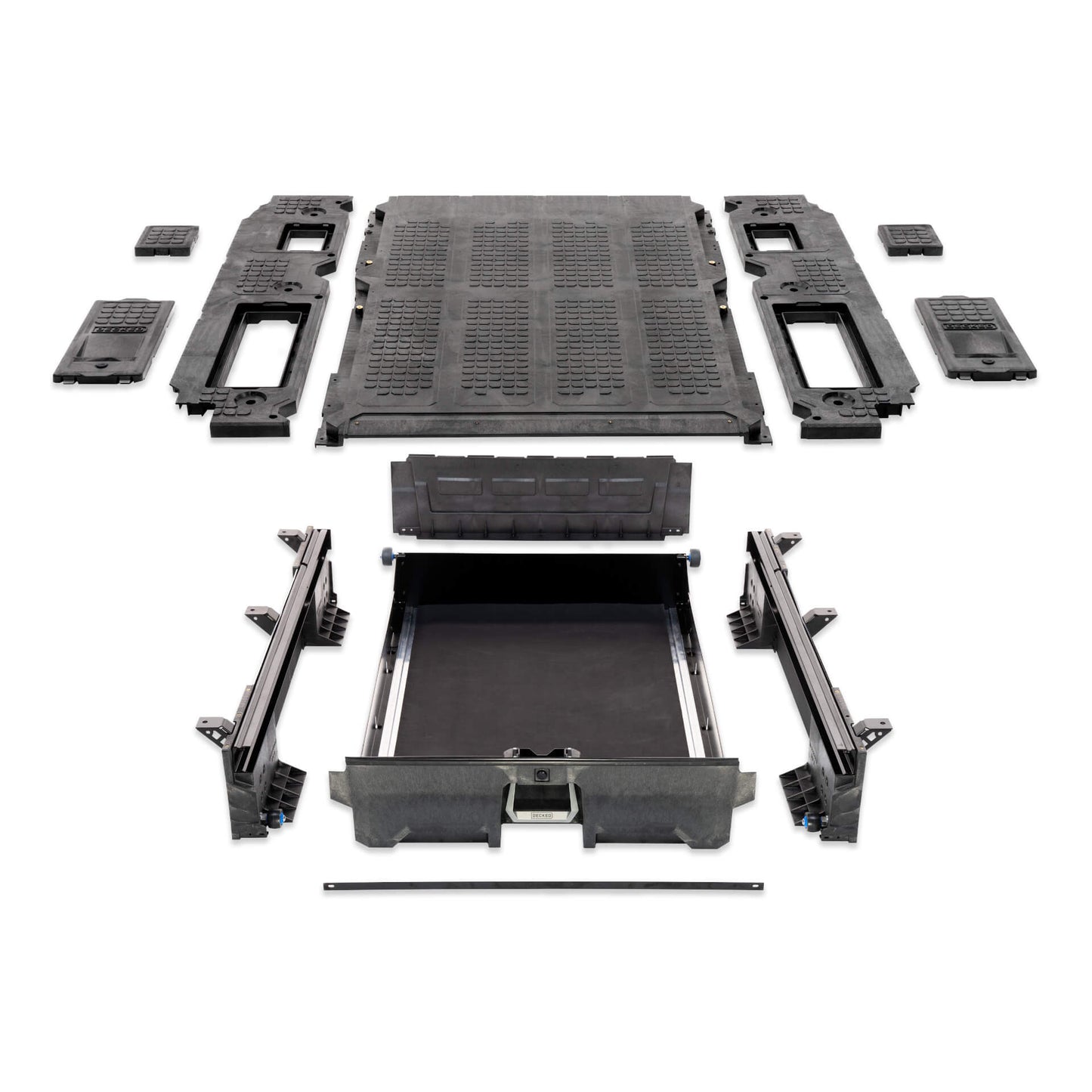 DECKED pallskúffa Nissan Navara Double cab 2015-