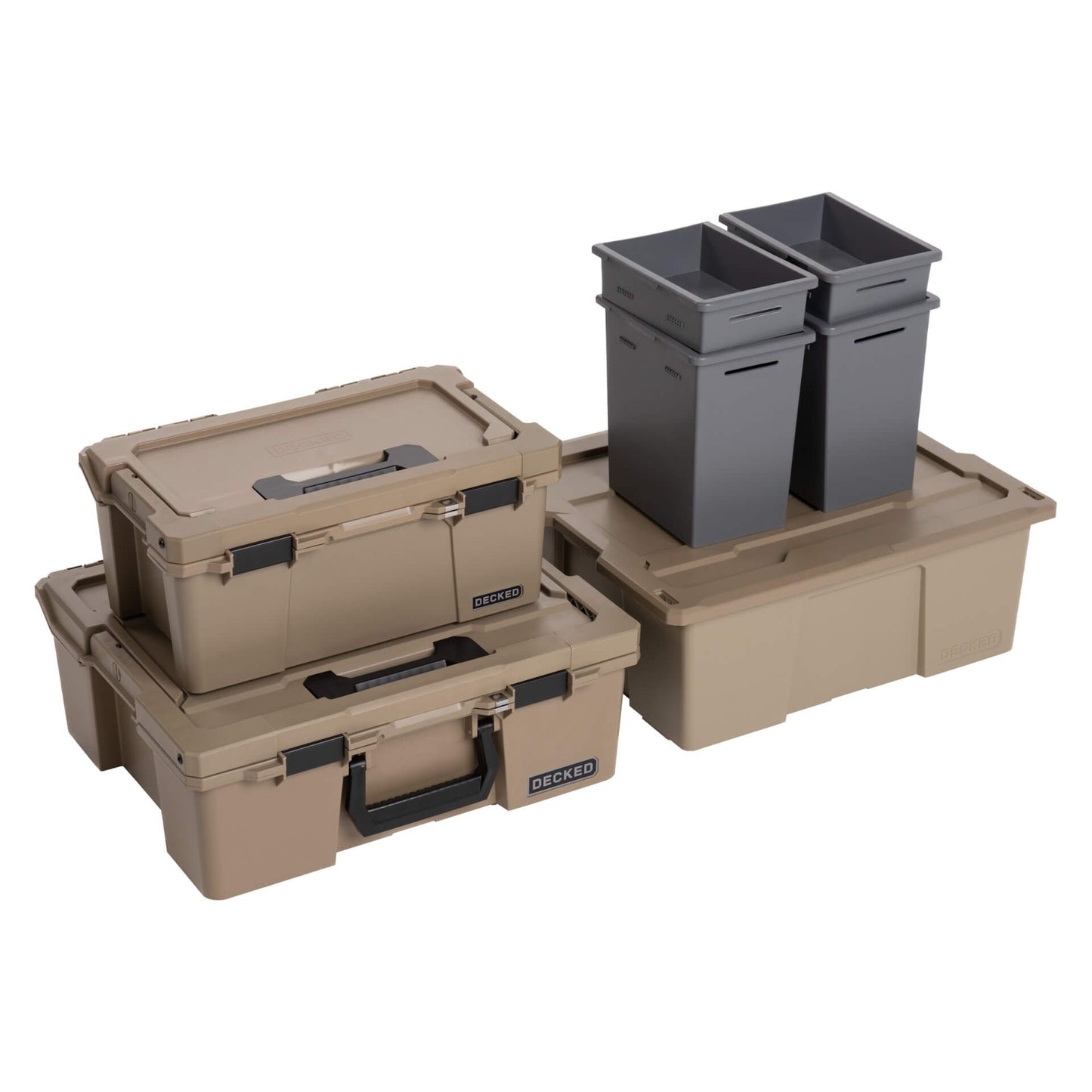 DECKED pallskúffa Nissan Navara Double cab 2015-