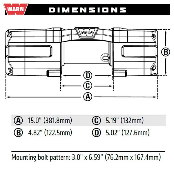 WARN Axon dráttarspil