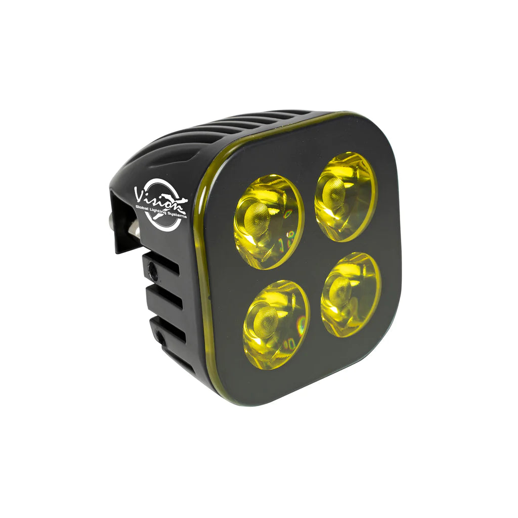 VISION X UNITE MODULE YELLOW LIGHT 10° BLACK