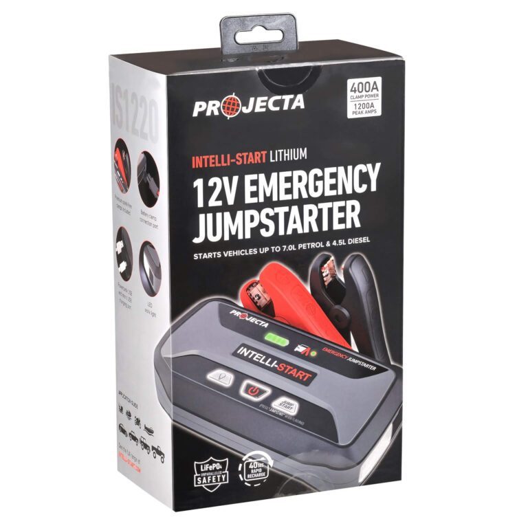 PROJECTA INTELLI-START JUMP STARTER & POWER BANK 12V 1200A