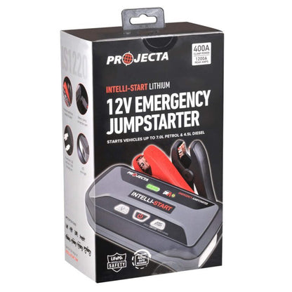 PROJECTA INTELLI-START JUMP STARTER & POWER BANK 12V 1200A
