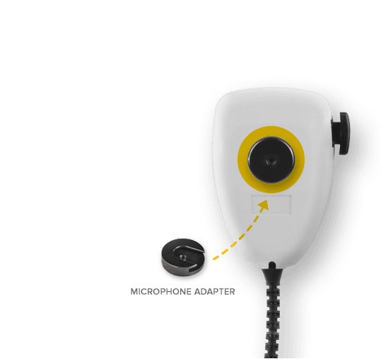 Hljóðnemi á Magnetic Mic segulfestingu