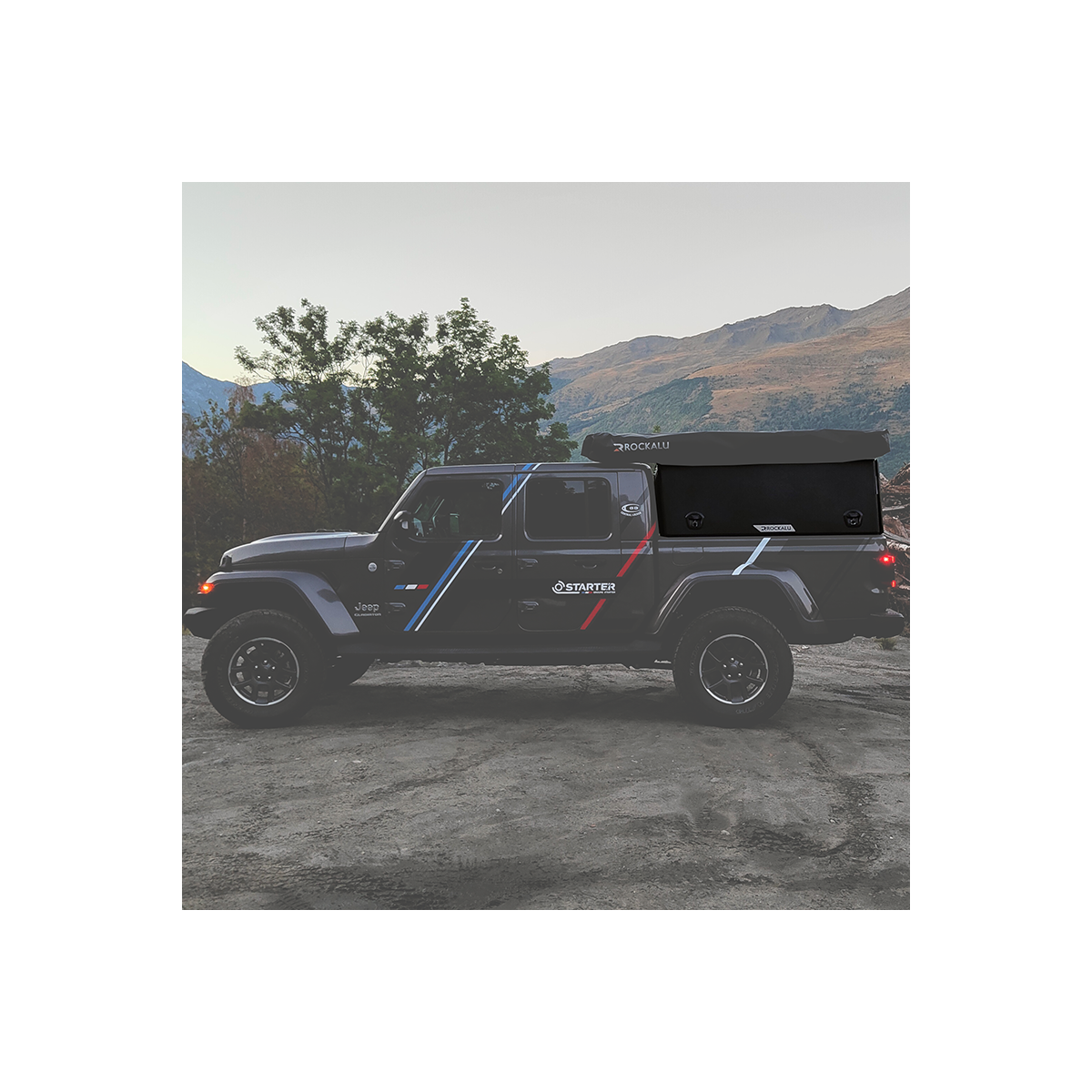 Rockalu pallhús á Jeep Gladiator JT 2022+