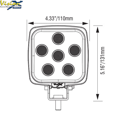 Vision X VL Series 45w ferhyrnt